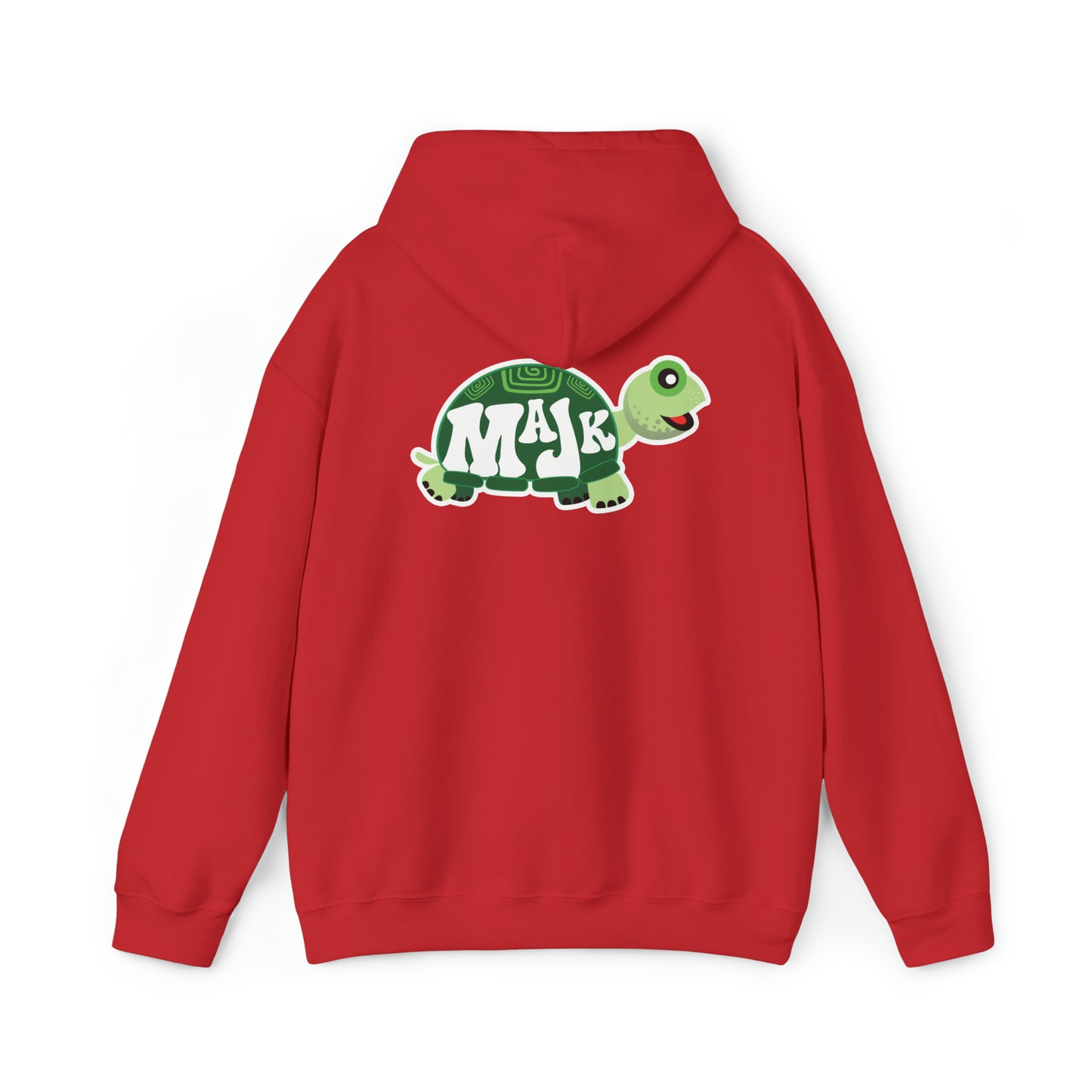 Unisex Heavy Blend Hooded Sweatshirt "MaJk Turtle Logo"