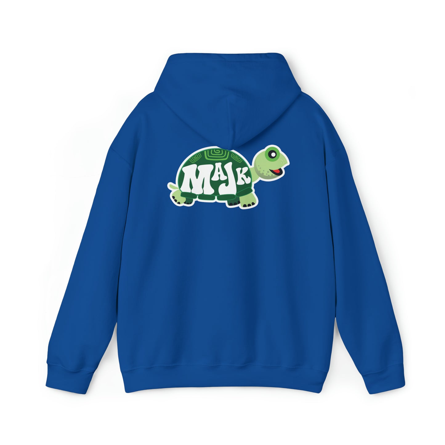 Unisex Heavy Blend Hooded Sweatshirt "MaJk Turtle Logo"