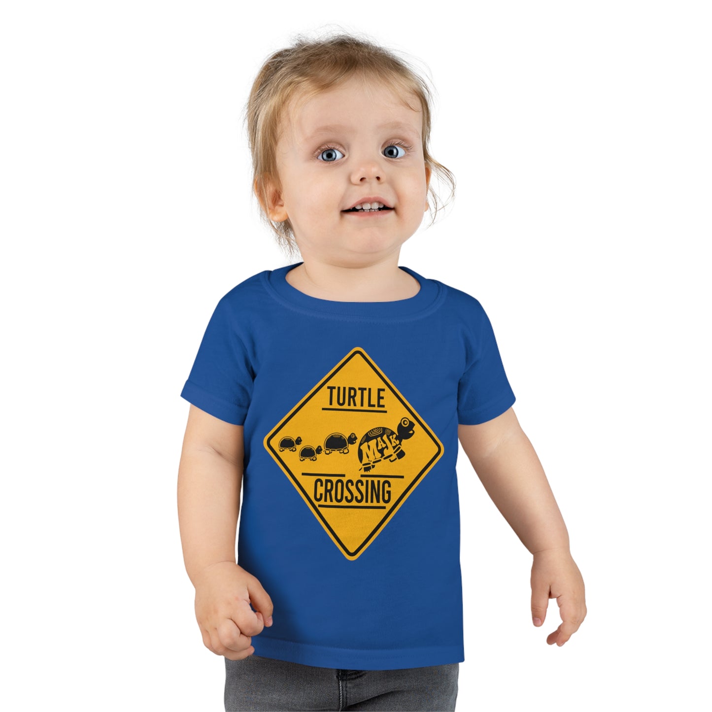 Toddler T-shirt "Turtle Crossing"