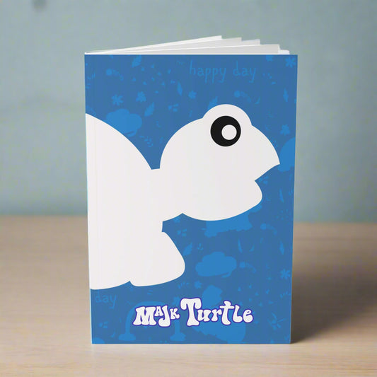Softcover Notebook, A5 "MaJk's Shadow"