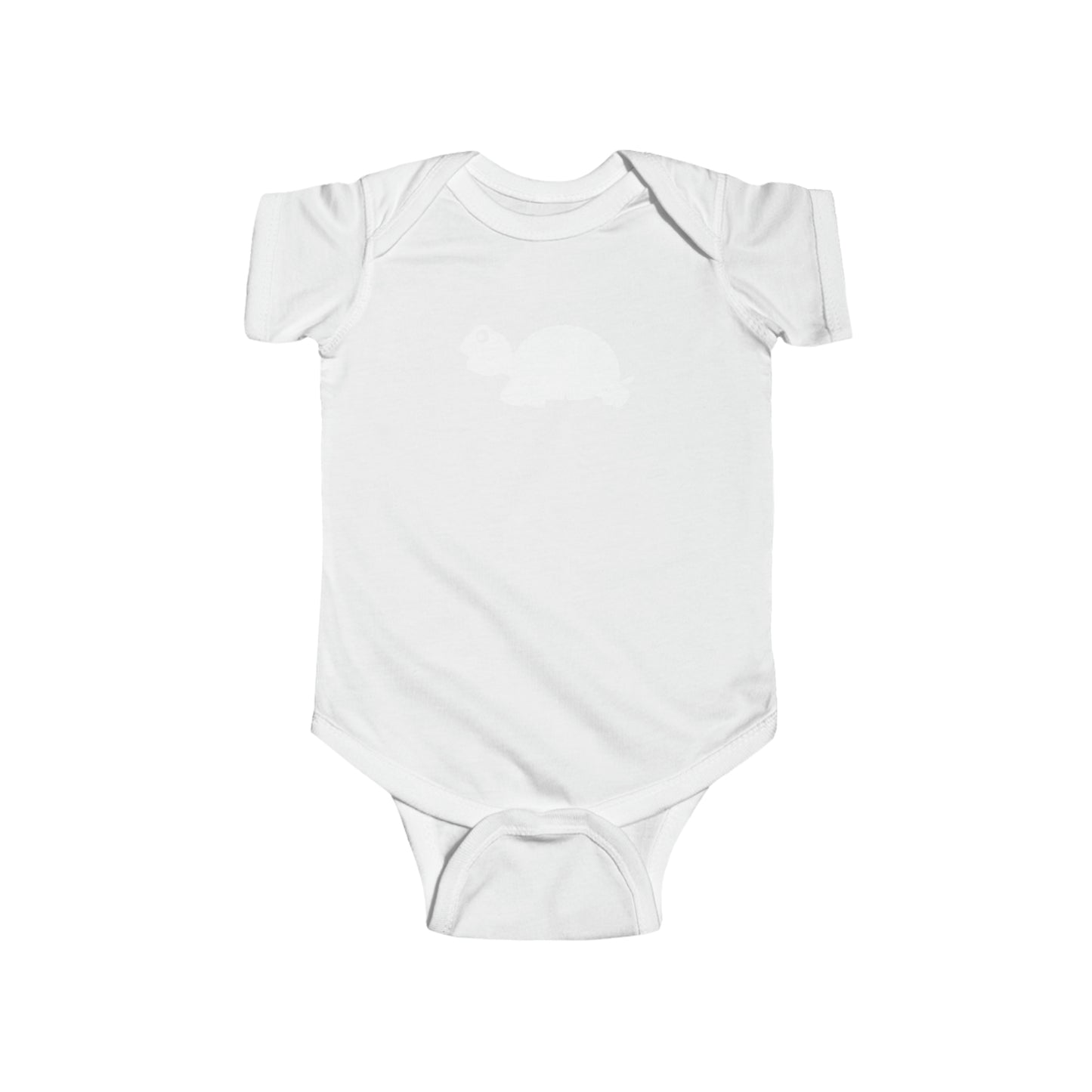 Infant Fine Jersey Bodysuit-MAJK White Silhouette