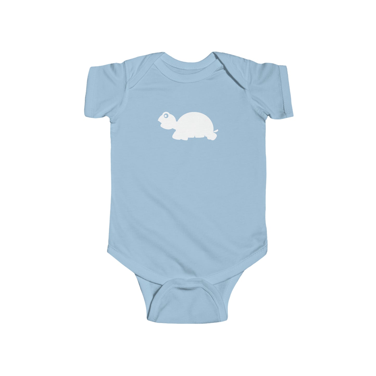 Infant Fine Jersey Bodysuit-MAJK White Silhouette