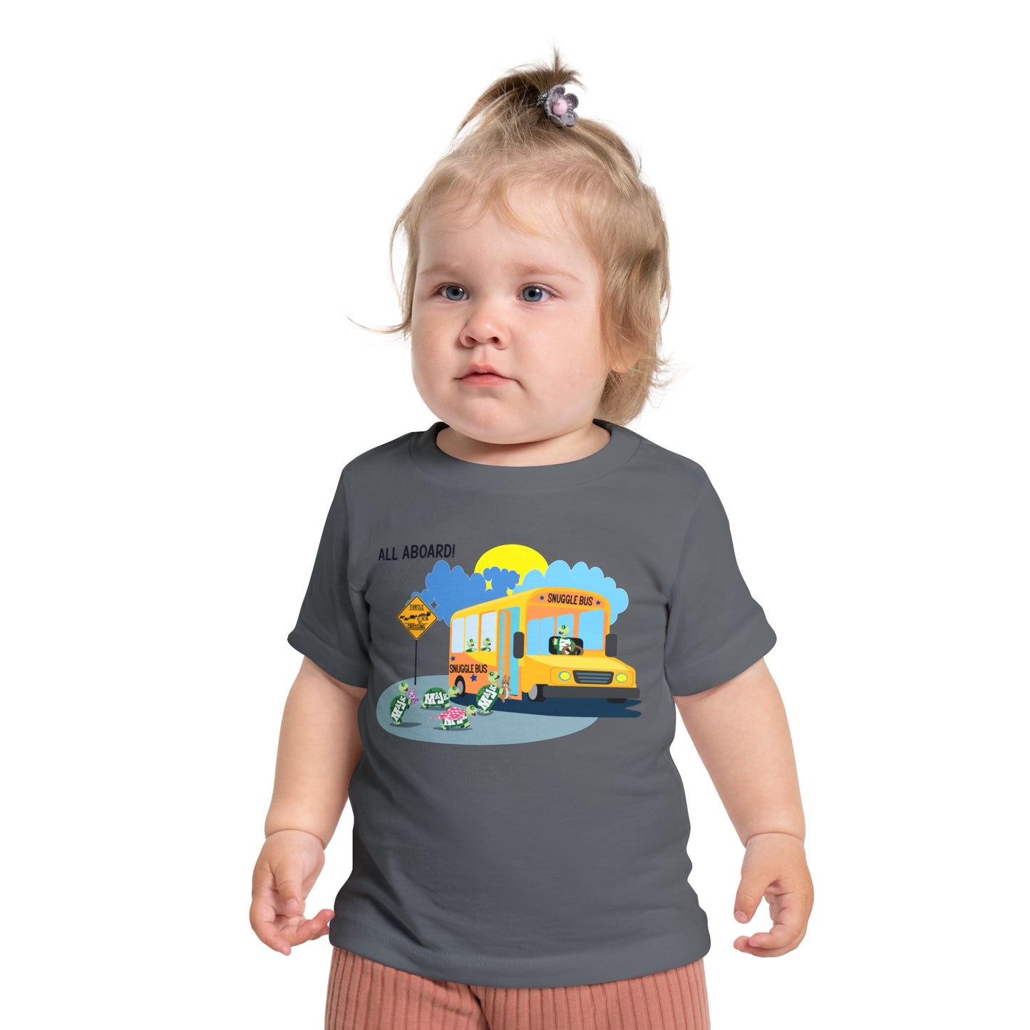 Baby Short Sleeve T-Shirt "Snuggle Bus" Collection