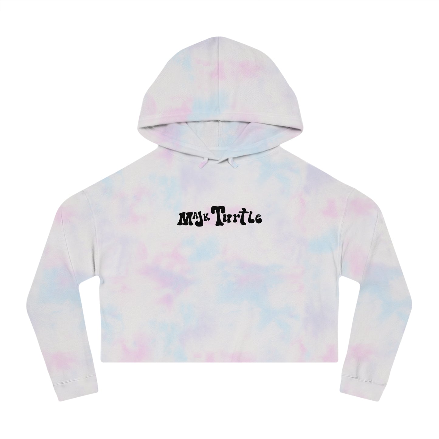 Women's Cropped Hooded Sweatshirt "Tag Shirt"