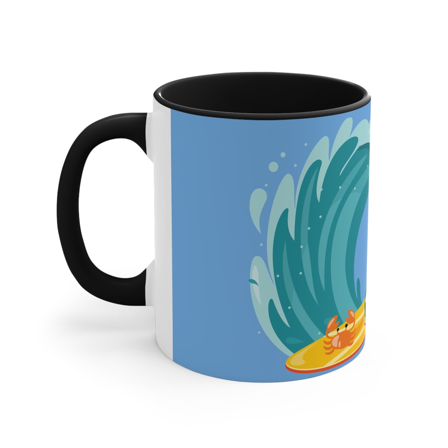 Accent Coffee Mug, 11oz, Turtally Tubed Collection