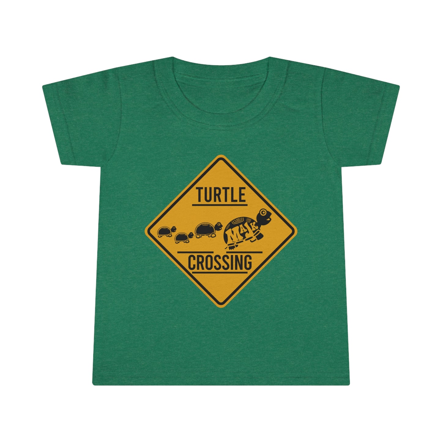 Toddler T-shirt "Turtle Crossing"
