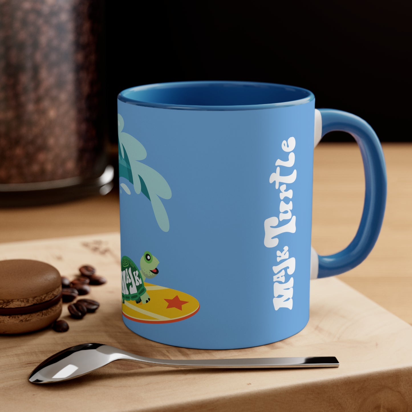 Accent Coffee Mug, 11oz, Turtally Tubed Collection