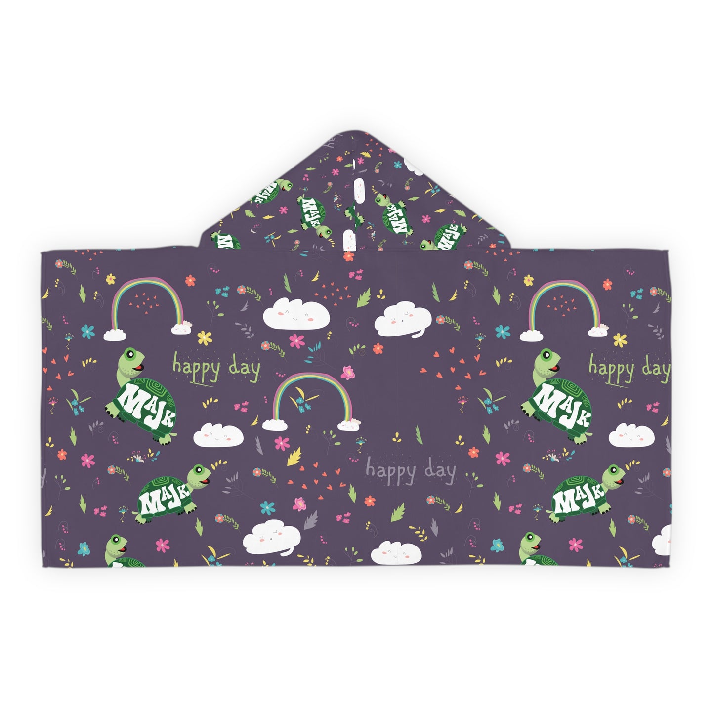 Kid's Hooded Towel "Happy Days Collection"