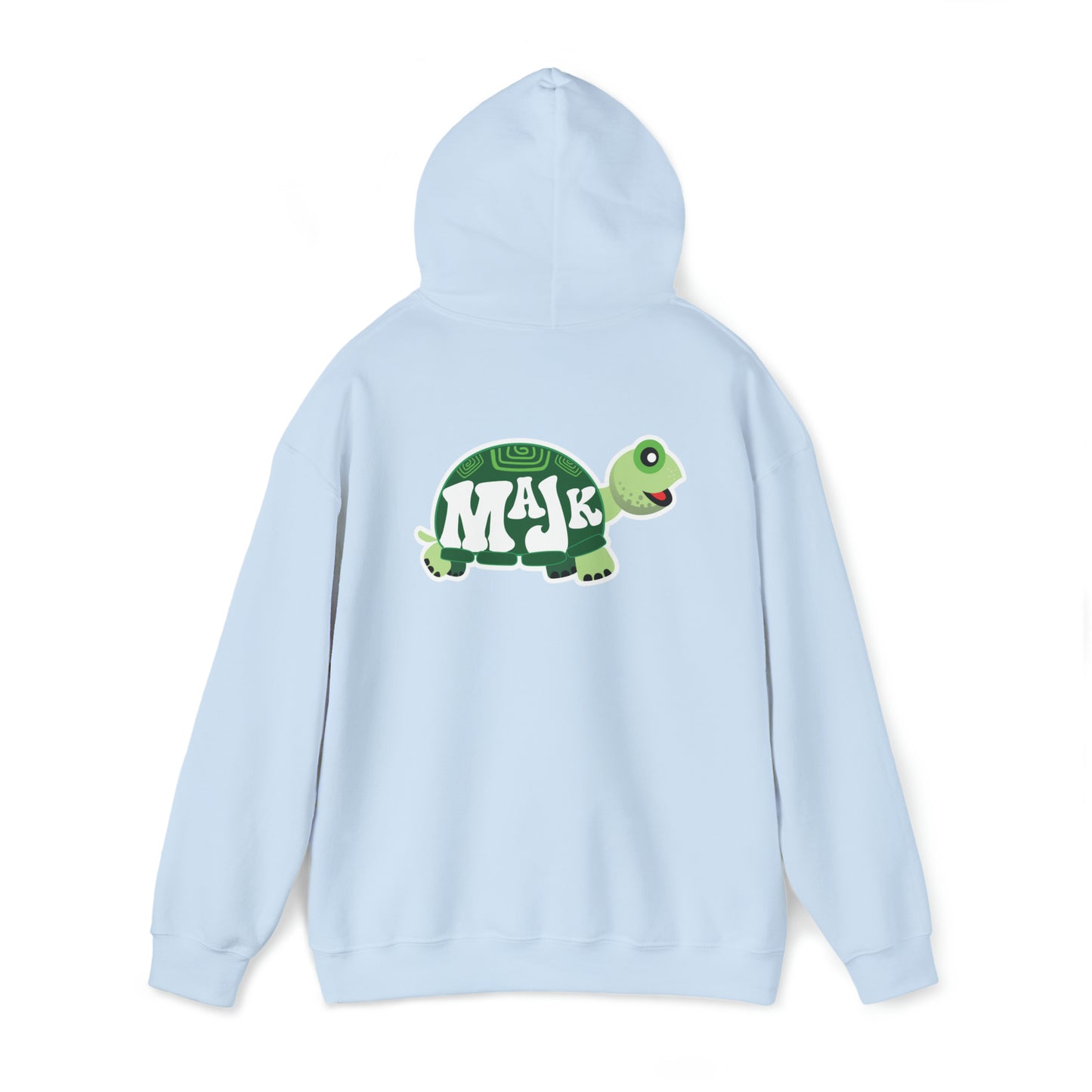 Unisex Heavy Blend Hooded Sweatshirt "MaJk Turtle Logo"