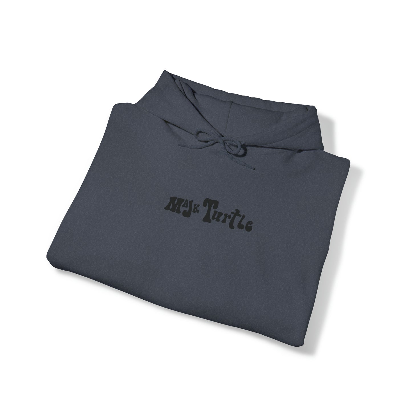 Unisex Heavy Blend Hooded Sweatshirt "MaJk Turtle Logo"