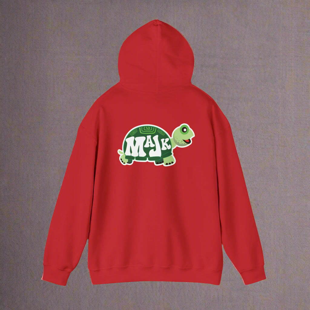 Unisex Heavy Blend Hooded Sweatshirt "MaJk Turtle Logo"