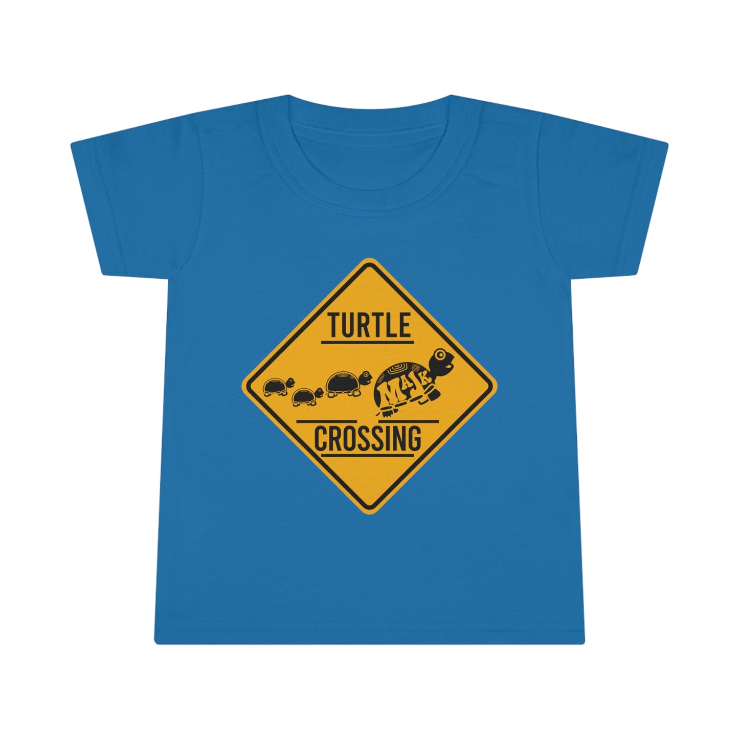 Toddler T-shirt "Turtle Crossing"