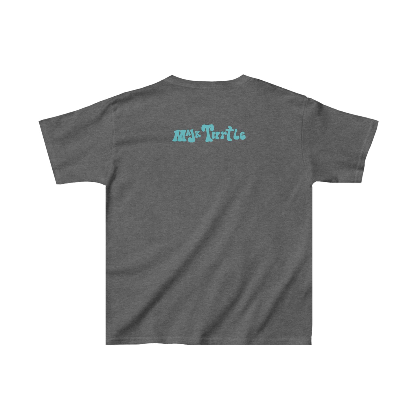 Kid's Classic Cotton Tee, Bestie's T-shirt w/ MaJK Turtle Logo on back
