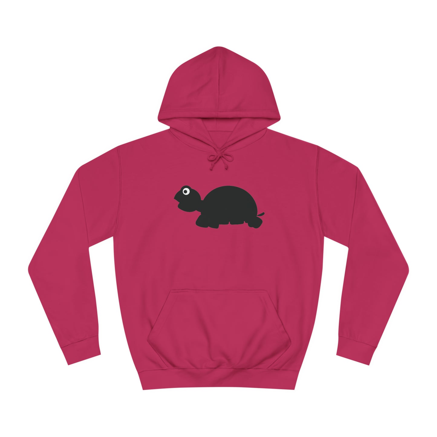 Unisex College Hoodie, MaJk, Black, Silhouette