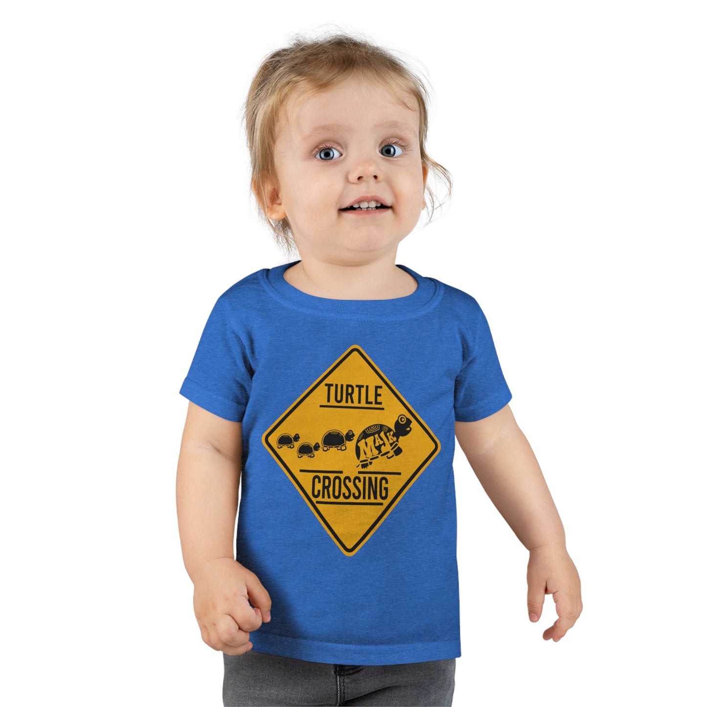 Toddler T-shirt "Turtle Crossing"