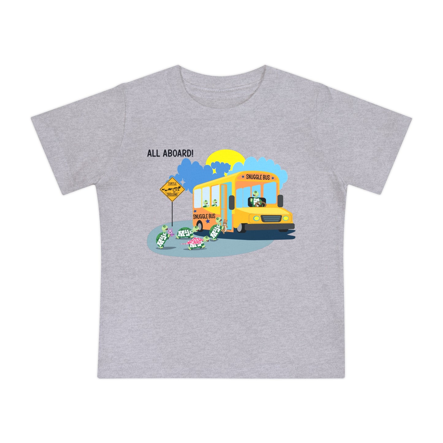 Baby Short Sleeve T-Shirt "Snuggle Bus" Collection