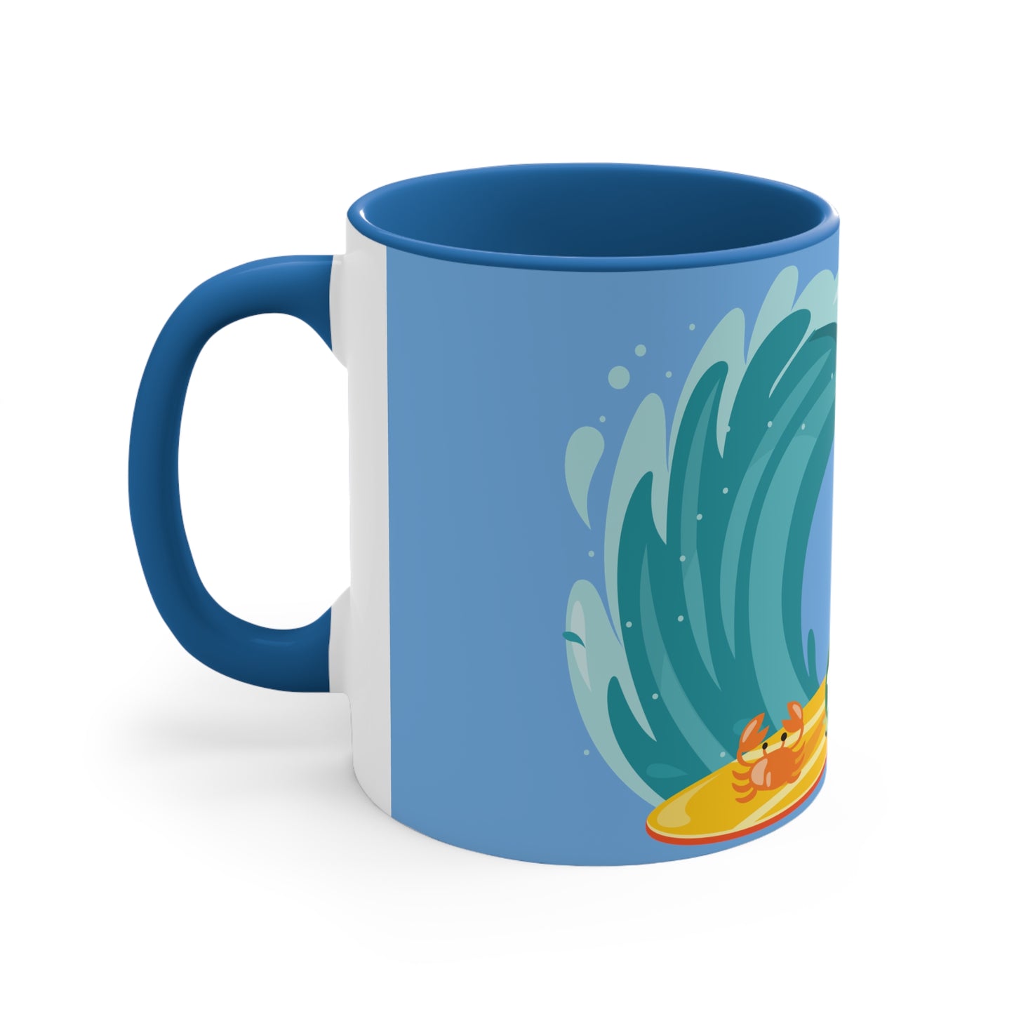 Accent Coffee Mug, 11oz, Turtally Tubed Collection