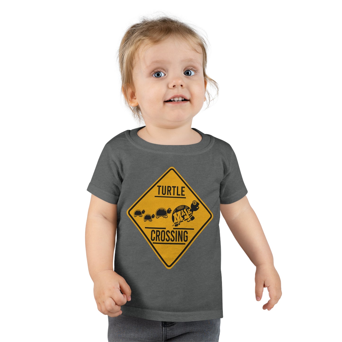 Toddler T-shirt "Turtle Crossing"