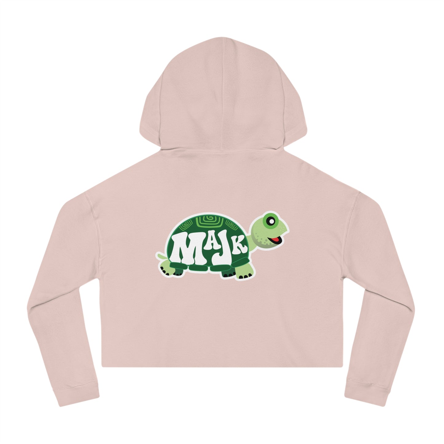 Women's Cropped Hooded Sweatshirt "Tag Shirt"