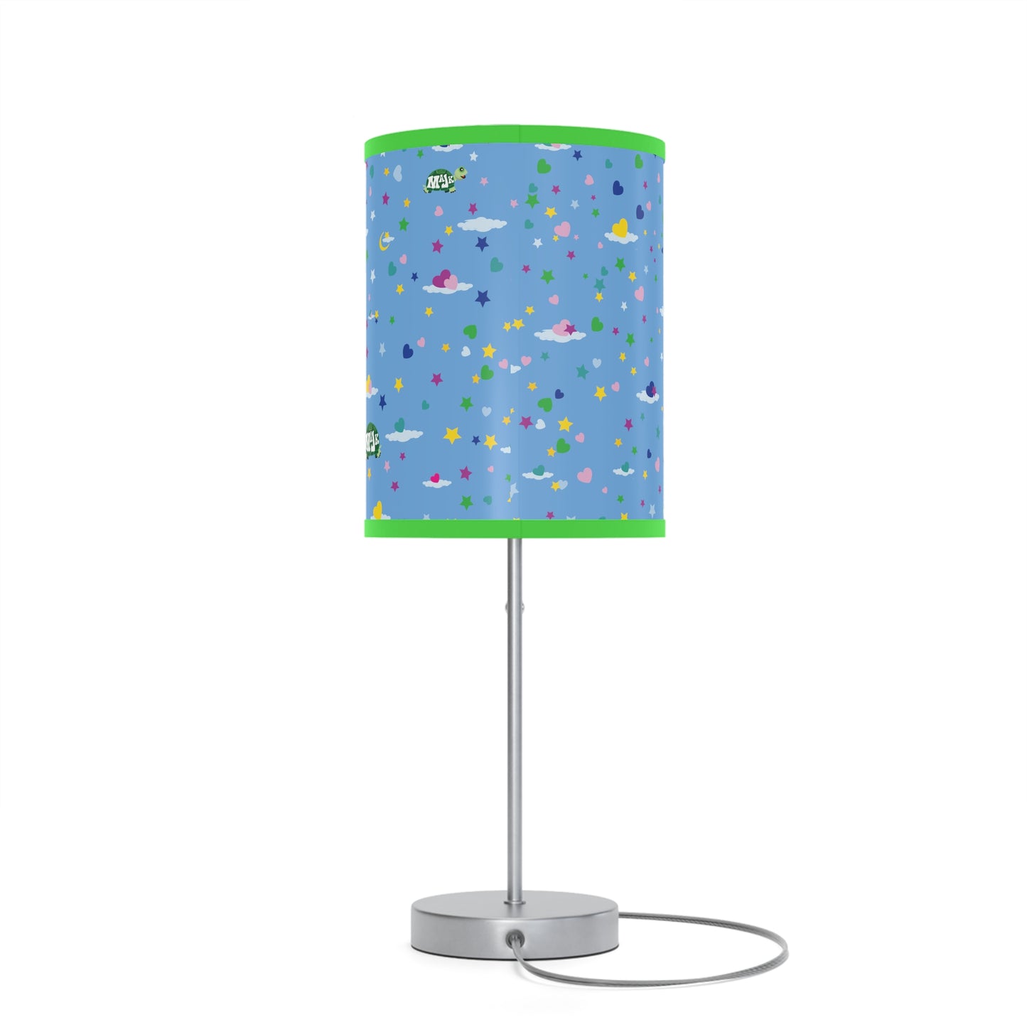 Lamp on a Stand, US|CA plug - Sweet Dreams Little One" Collection (Blue)