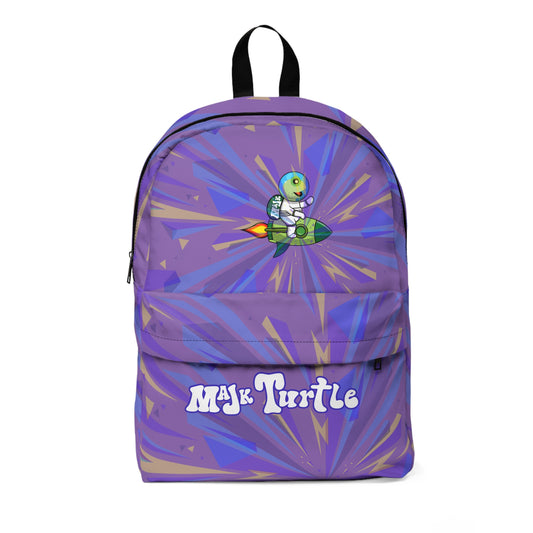 Unisex Classic Back Pack "Intergalactic" Purple