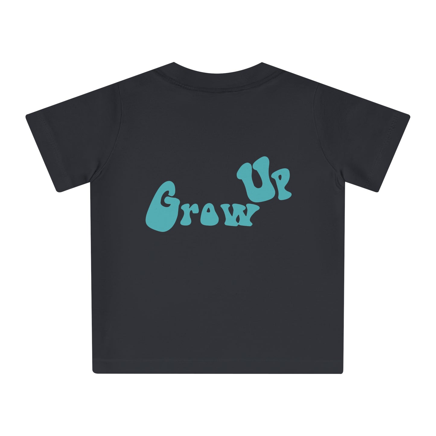 Baby T-Shirt "Evolving" w/ unilateral shoulder snaps