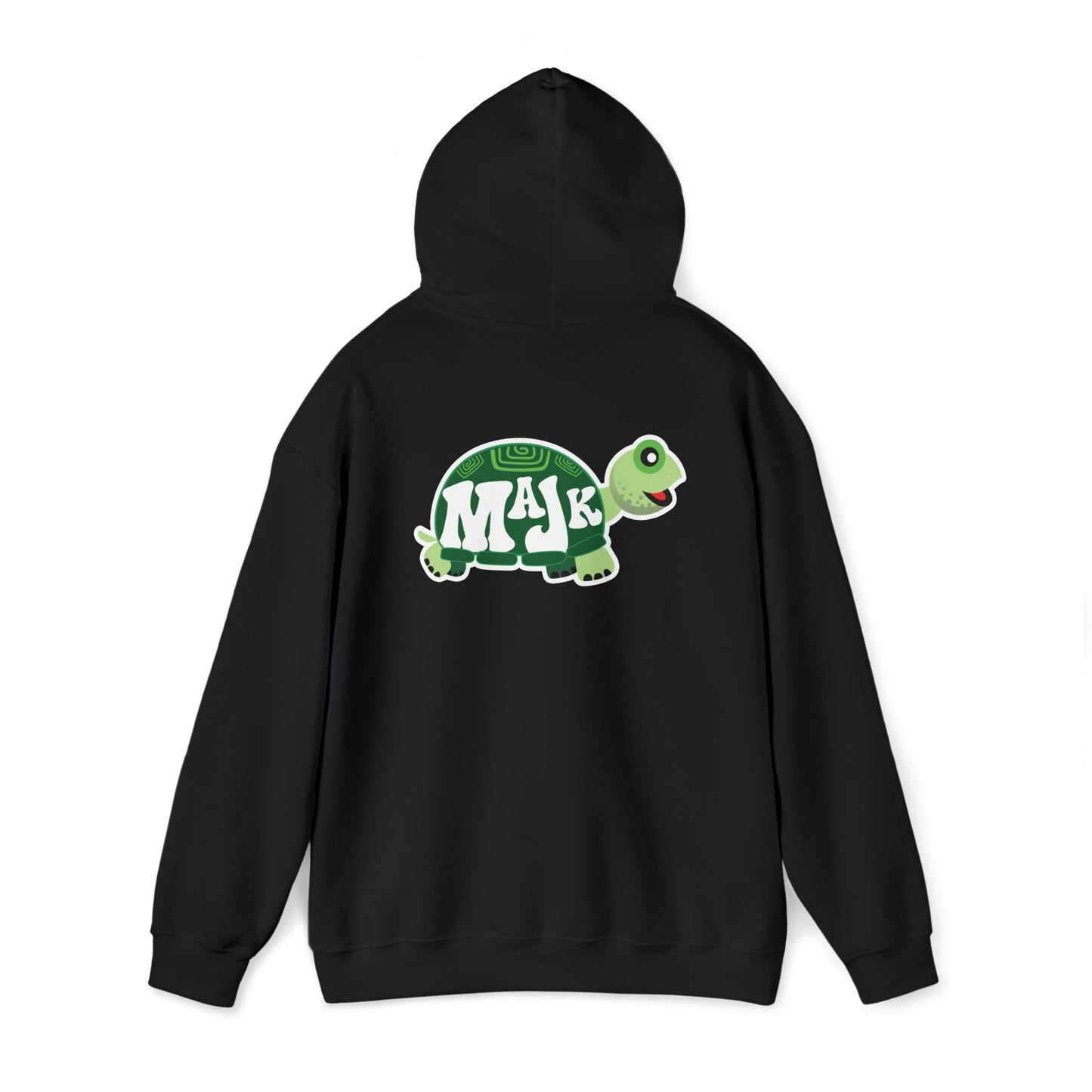 Unisex Heavy Blend Hooded Sweatshirt "MaJk Turtle Logo"