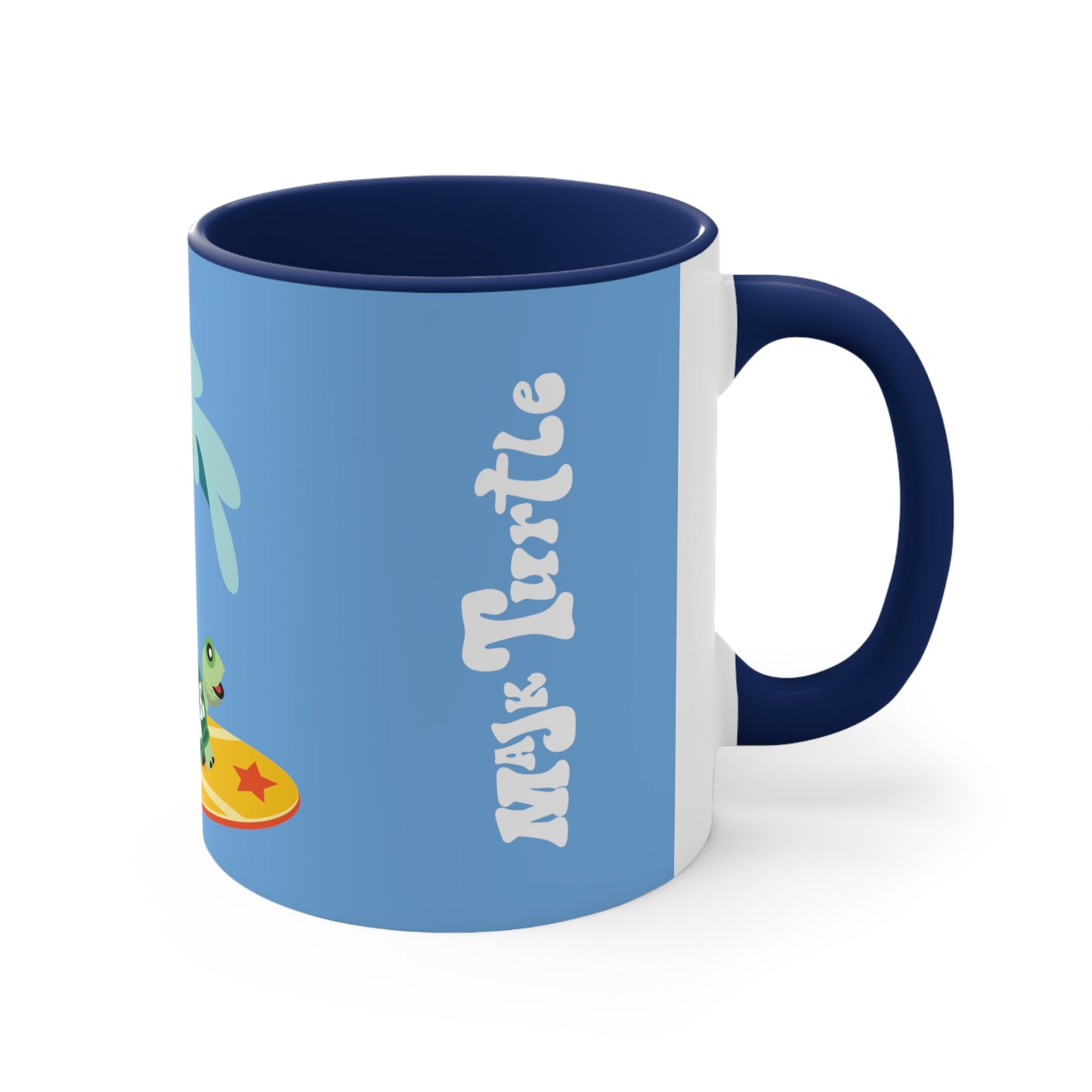 Accent Coffee Mug, 11oz, Turtally Tubed Collection