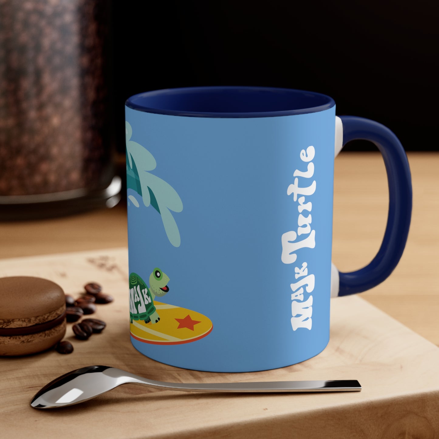 Accent Coffee Mug, 11oz, Turtally Tubed Collection
