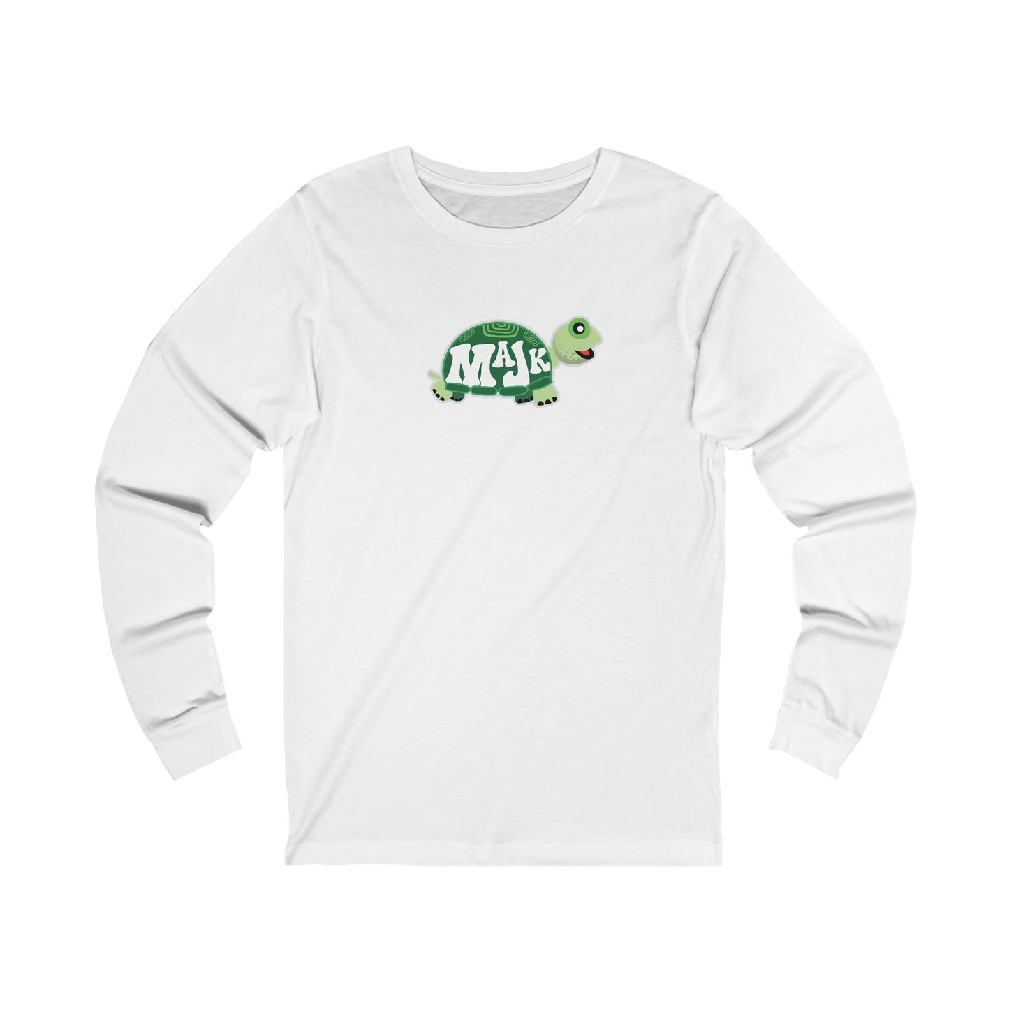 Unisex Jersey Long Sleeve Tee, MaJK Turtle Logo