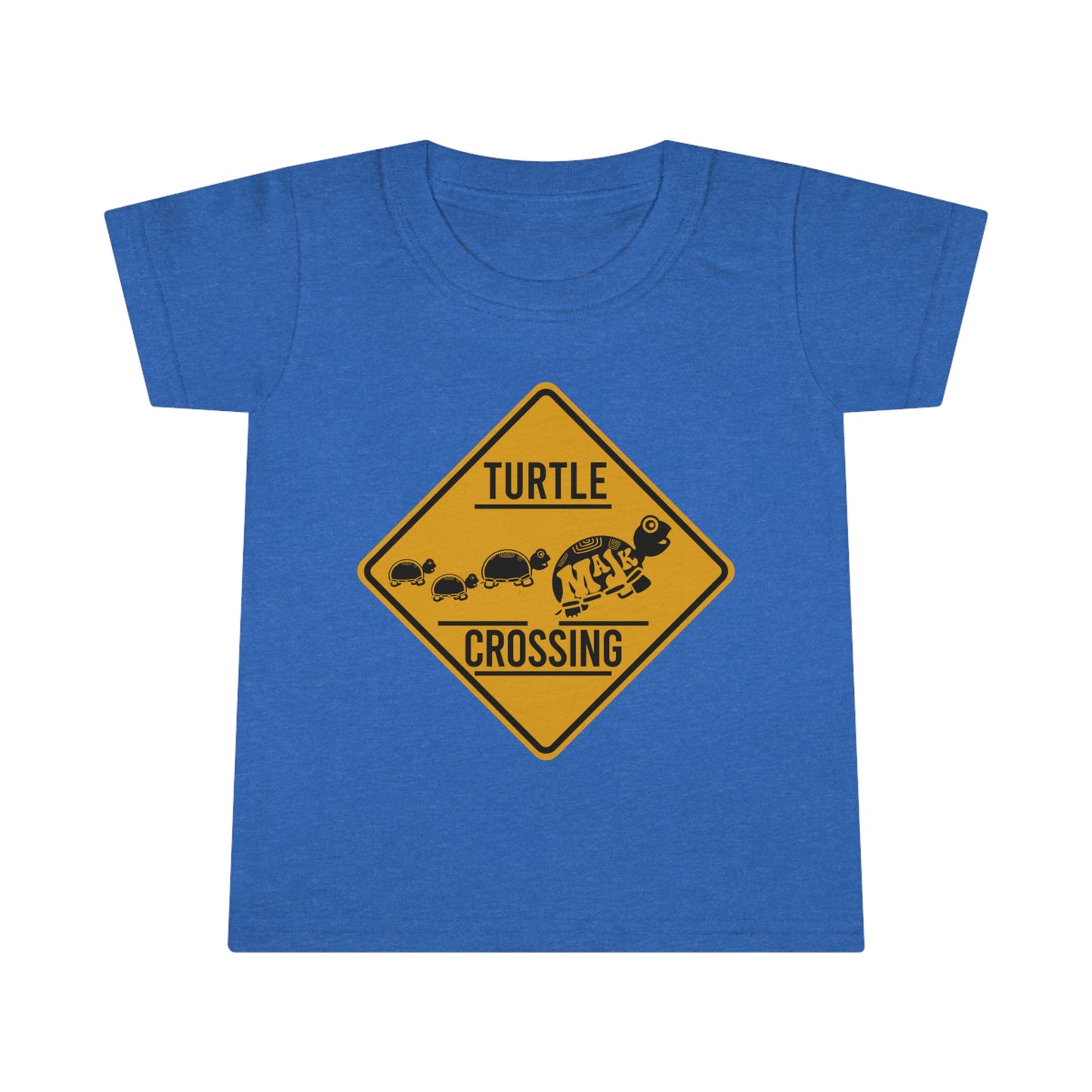 Toddler T-shirt "Turtle Crossing"