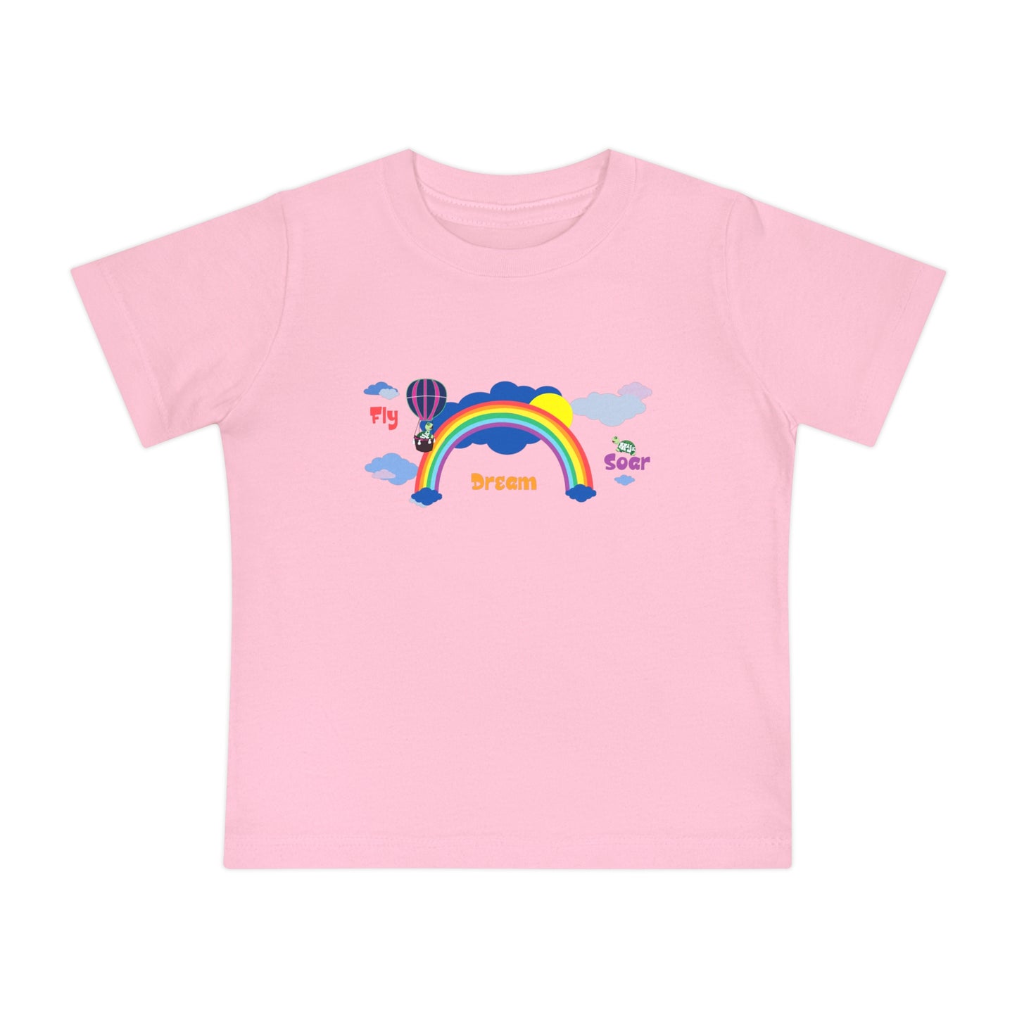 Baby Short Sleeve T-Shirt "Fly, Dream, Soar"