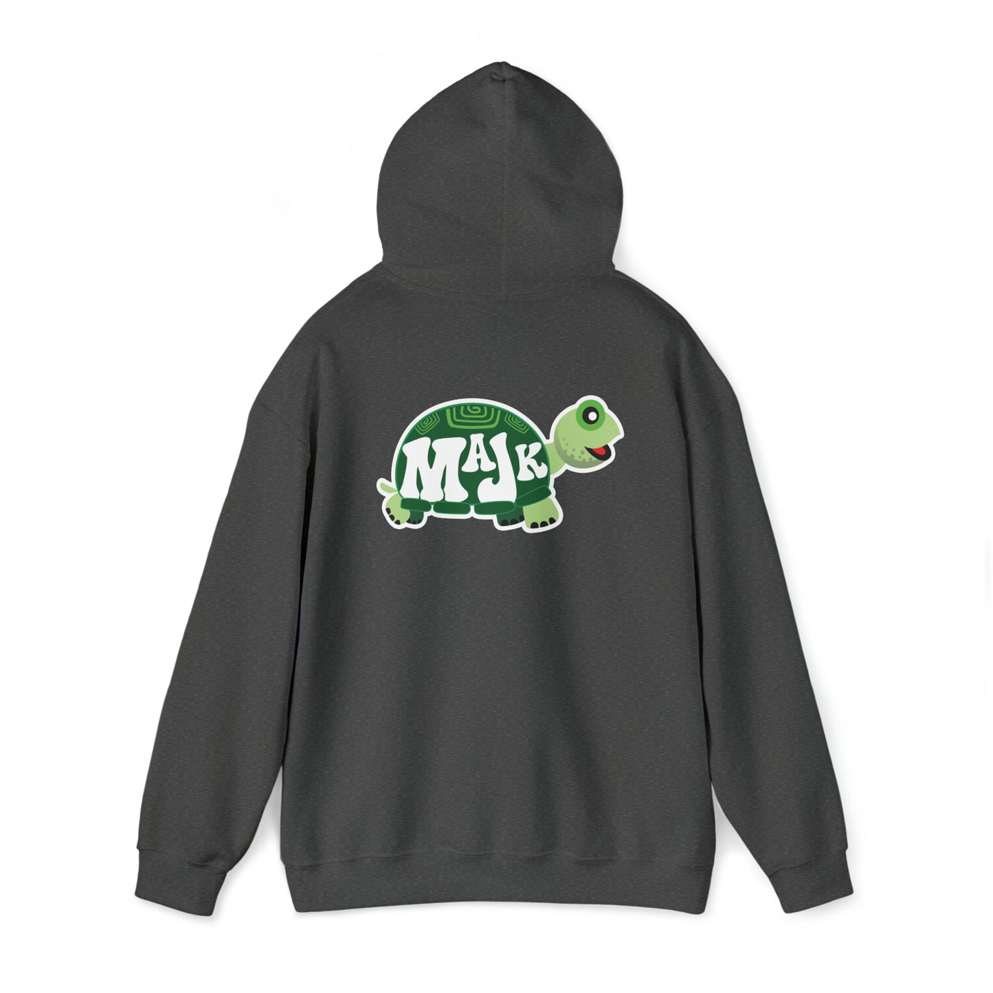 Unisex Heavy Blend Hooded Sweatshirt "MaJk Turtle Logo"