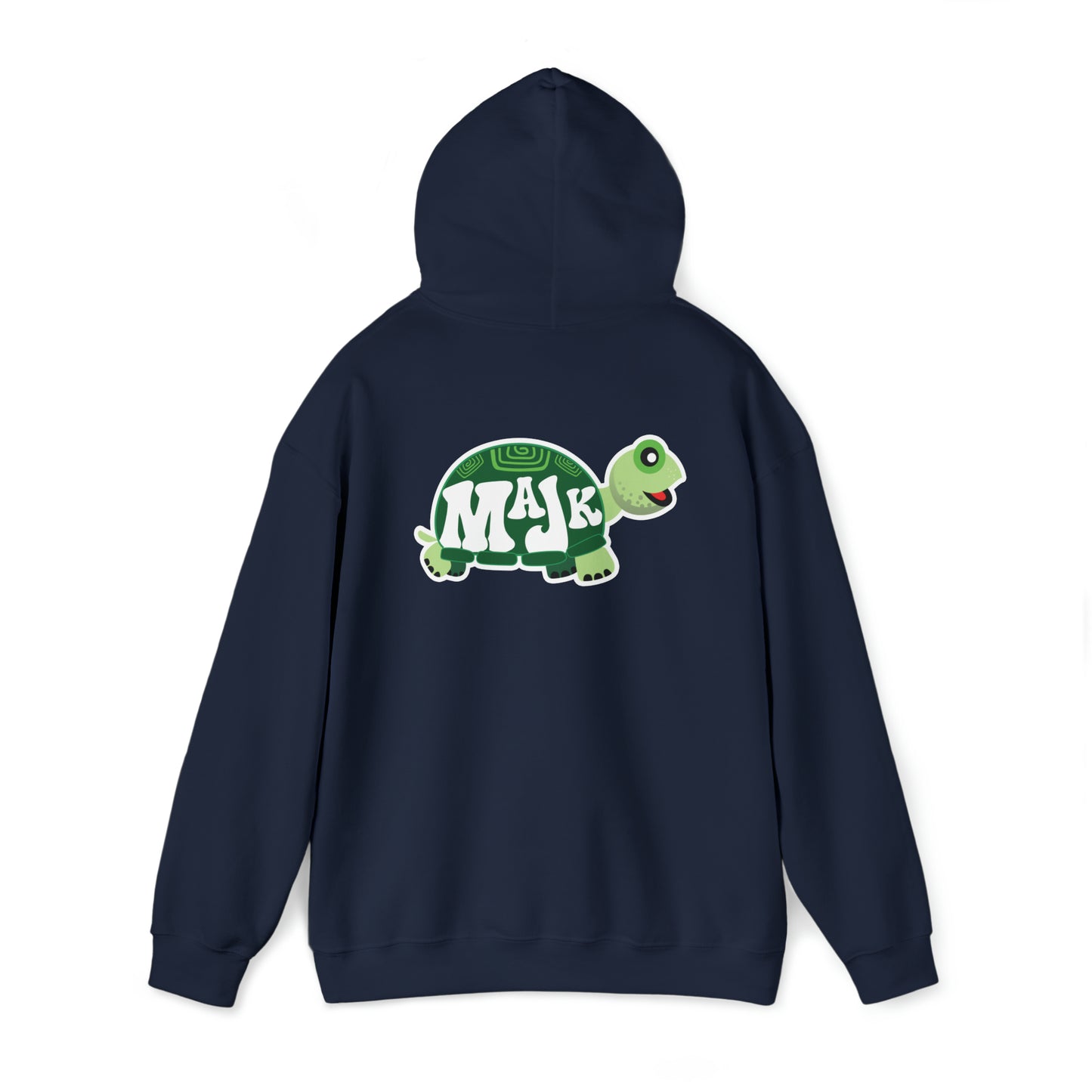 Unisex Heavy Blend Hooded Sweatshirt "MaJk Turtle Logo"