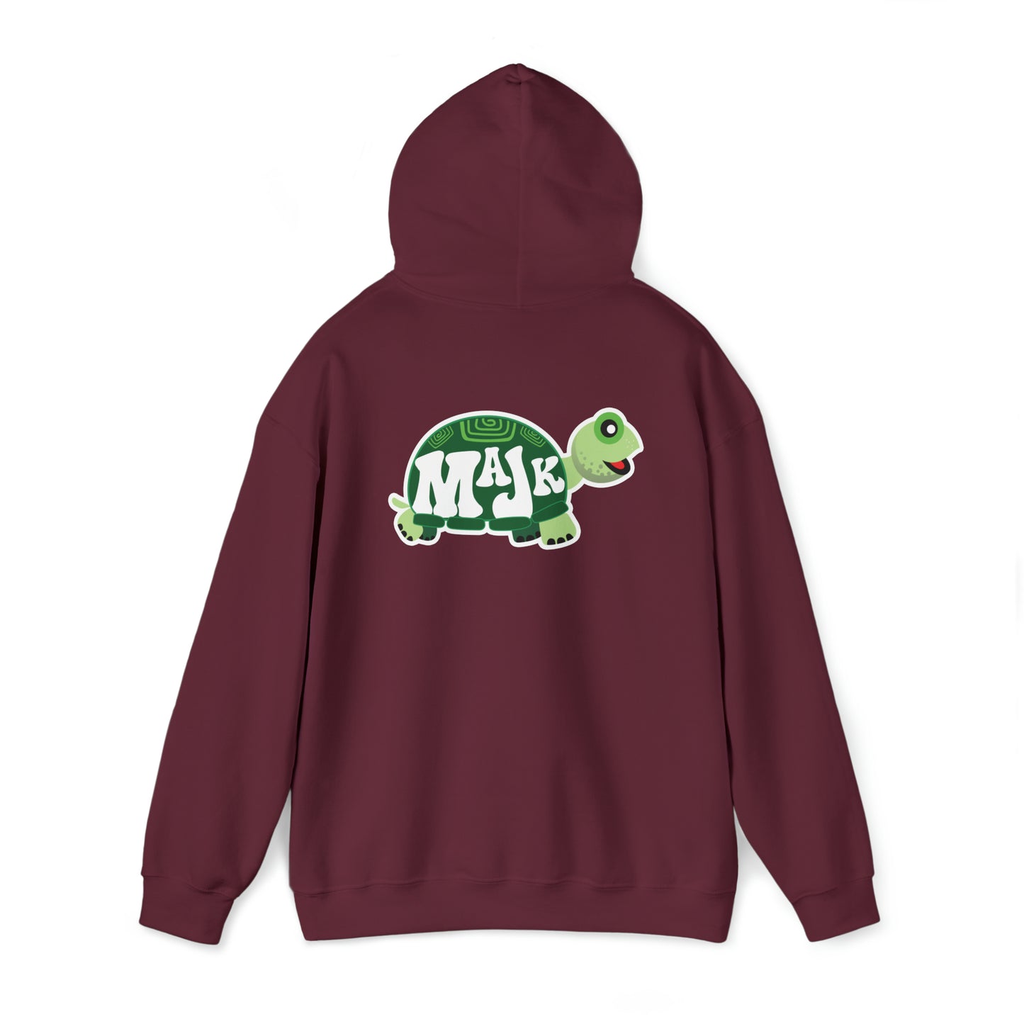 Unisex Heavy Blend Hooded Sweatshirt "MaJk Turtle Logo"