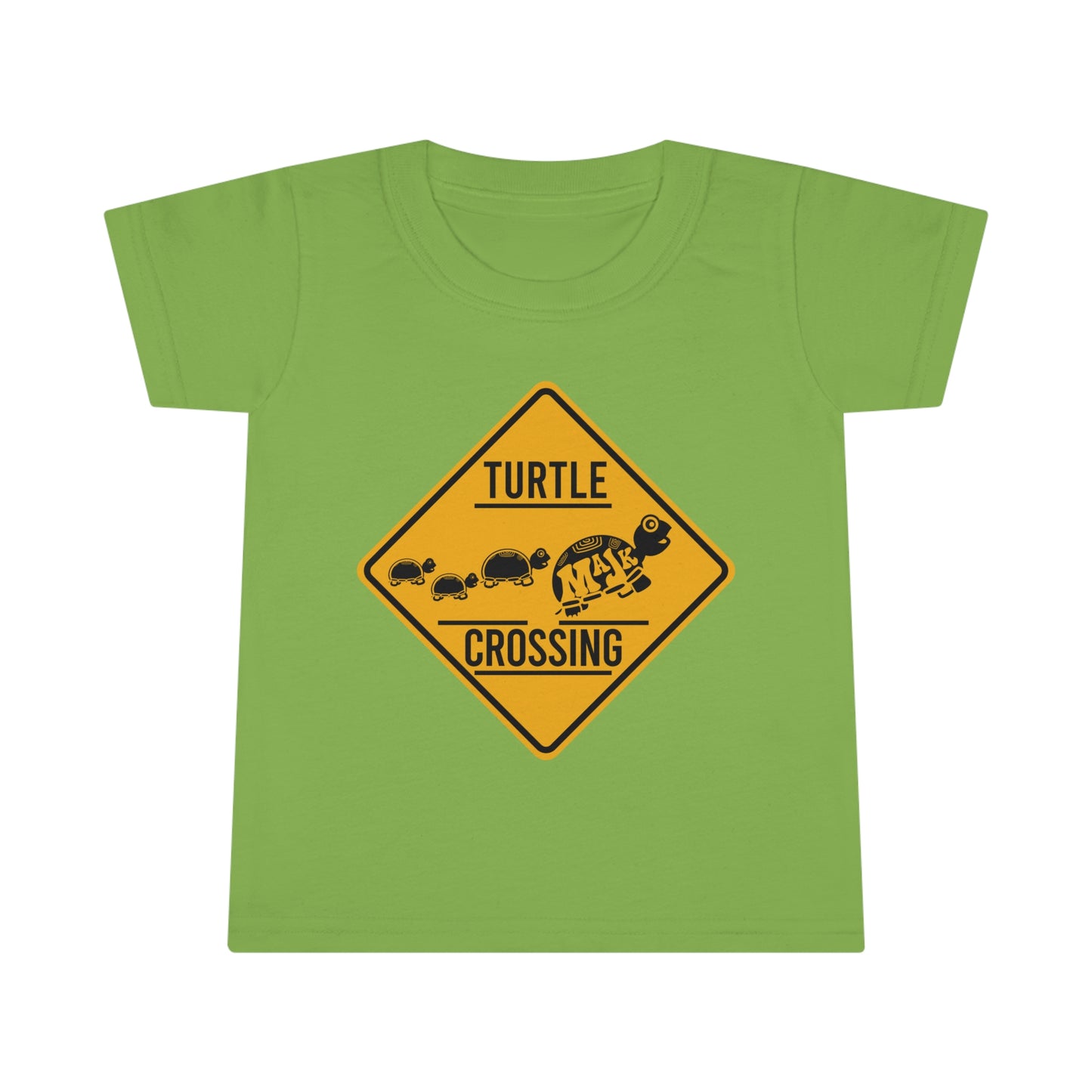 Toddler T-shirt "Turtle Crossing"