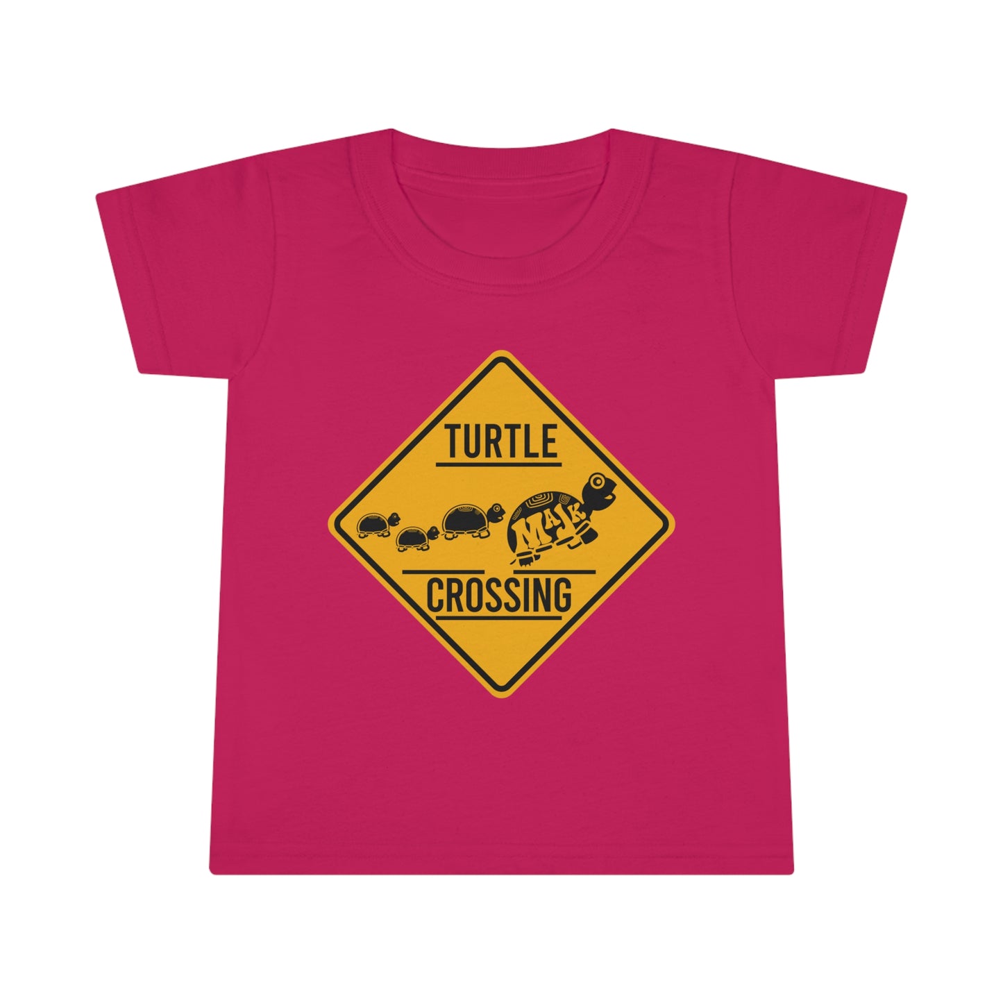 Toddler T-shirt "Turtle Crossing"
