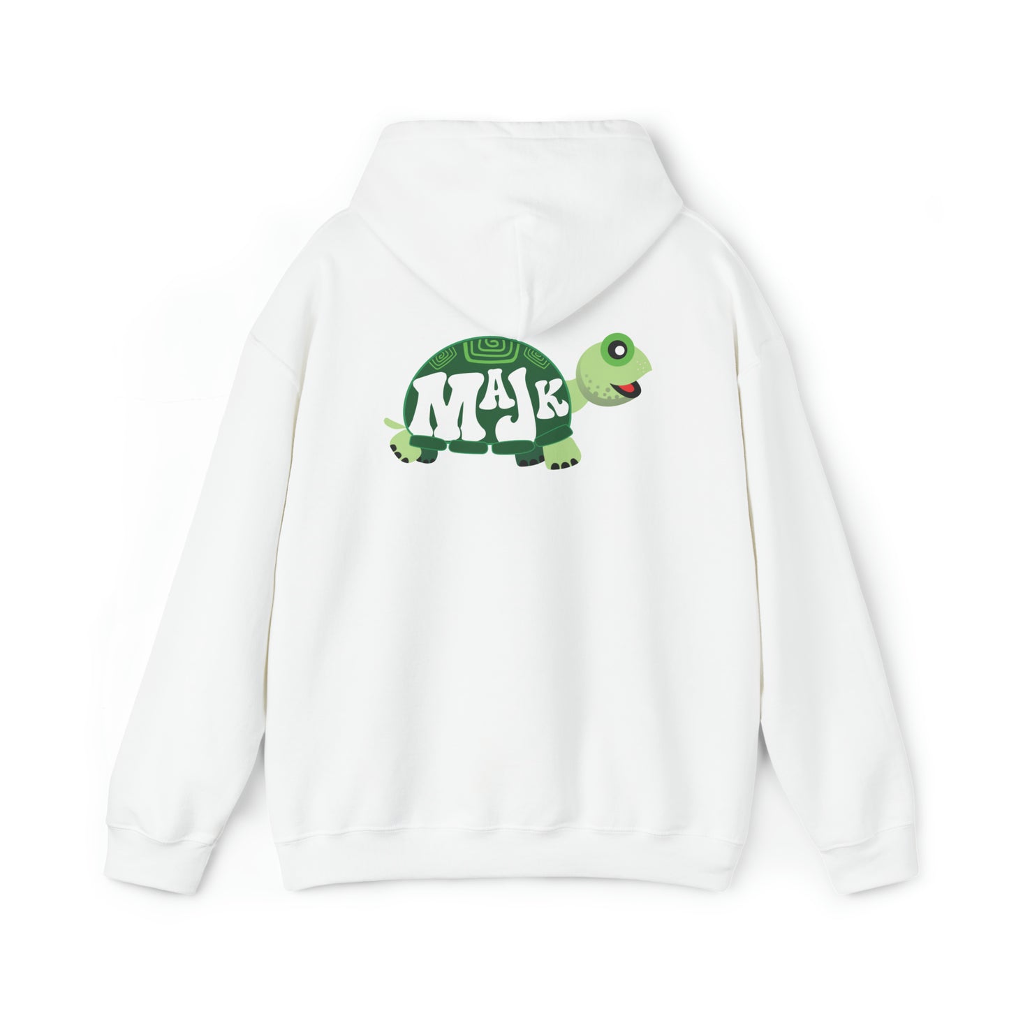 Unisex Heavy Blend Hooded Sweatshirt "MaJk Turtle Logo"