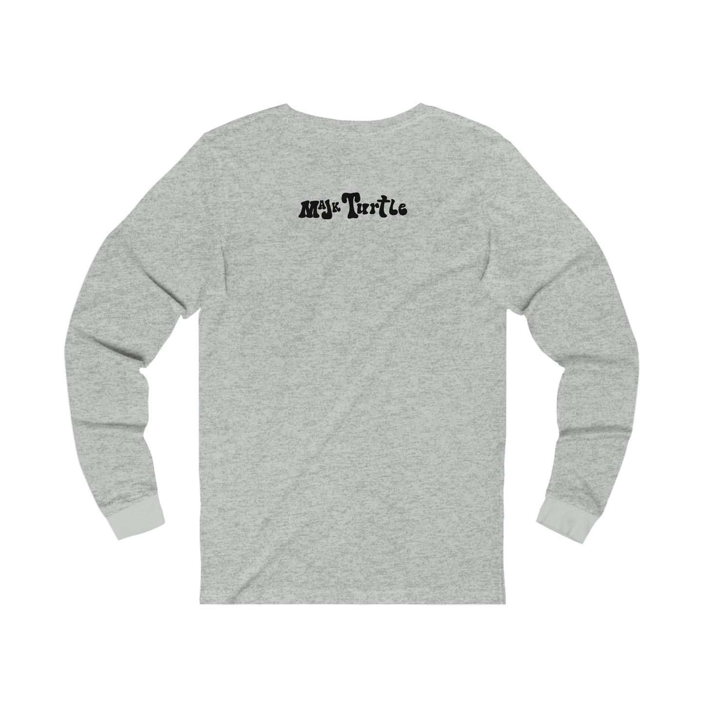 Unisex Jersey Long Sleeve Tee, MaJK Turtle Logo