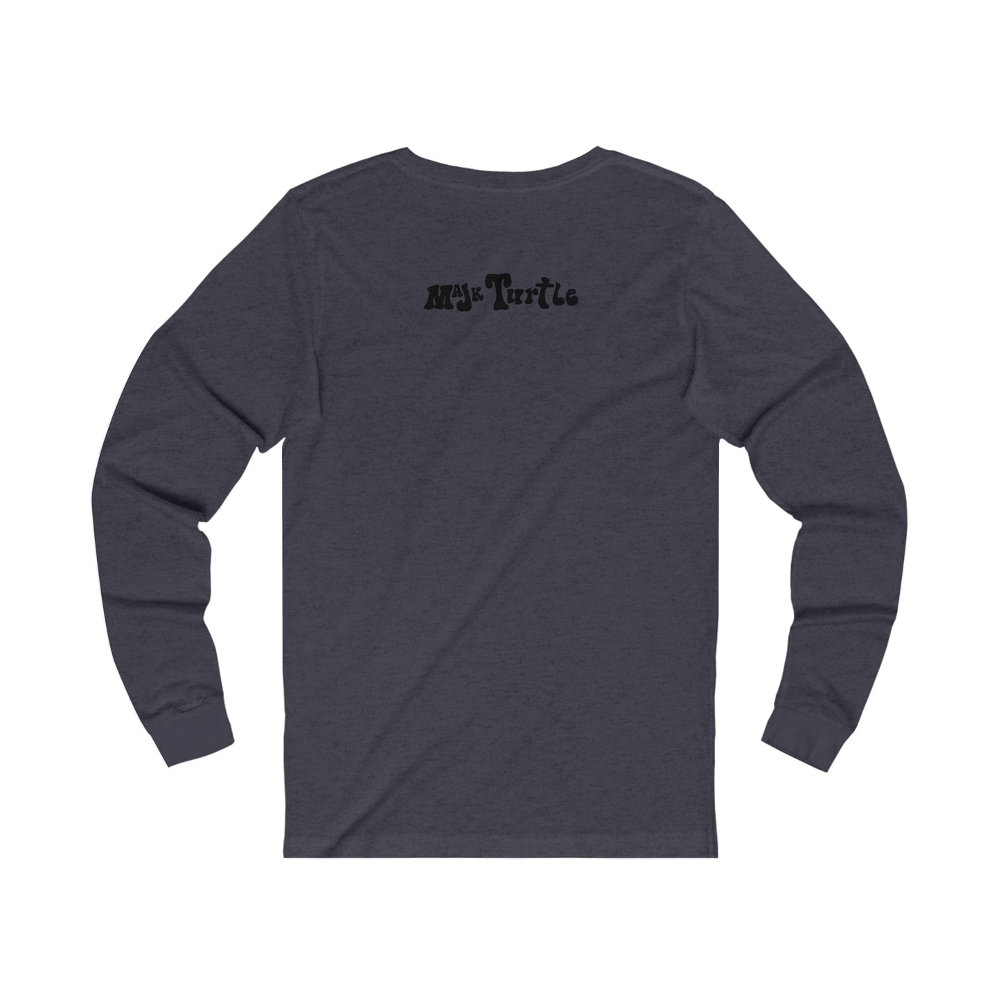 Unisex Jersey Long Sleeve Tee, MaJK Turtle Logo
