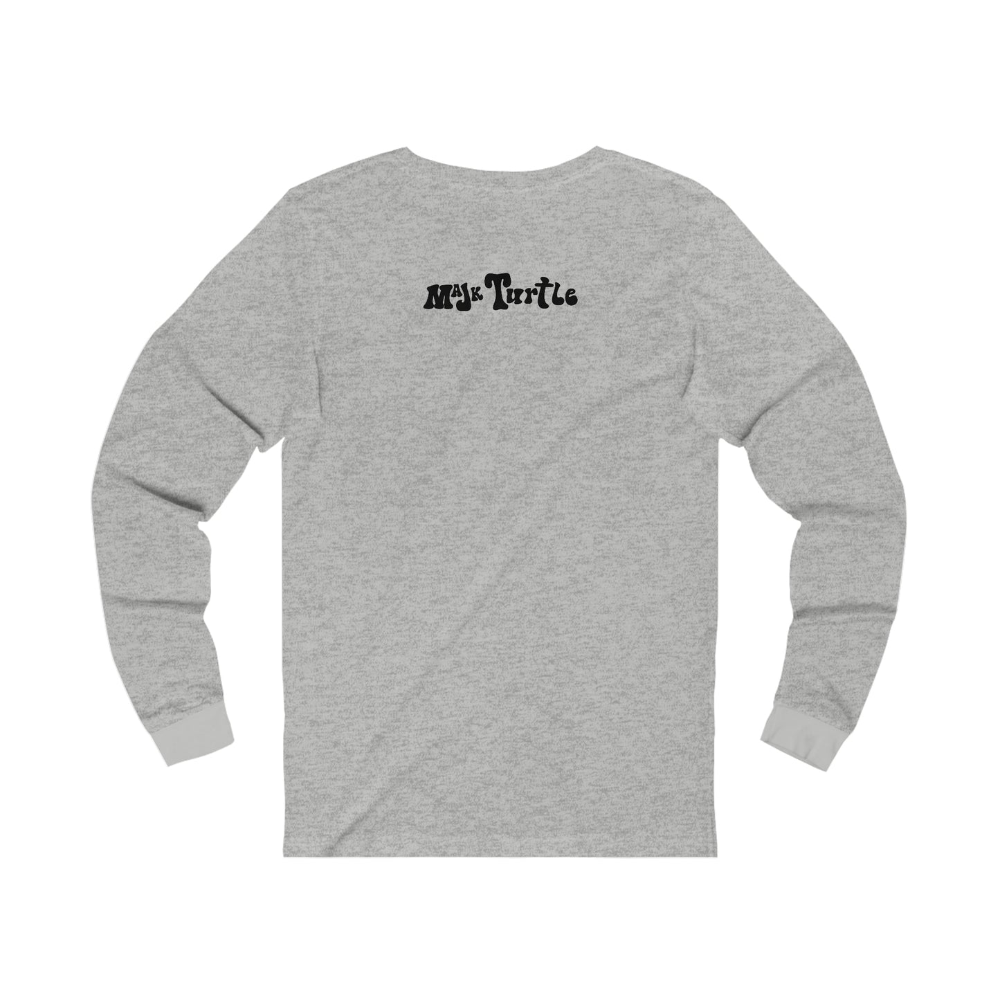 Unisex Jersey Long Sleeve Tee, MaJK Turtle Logo