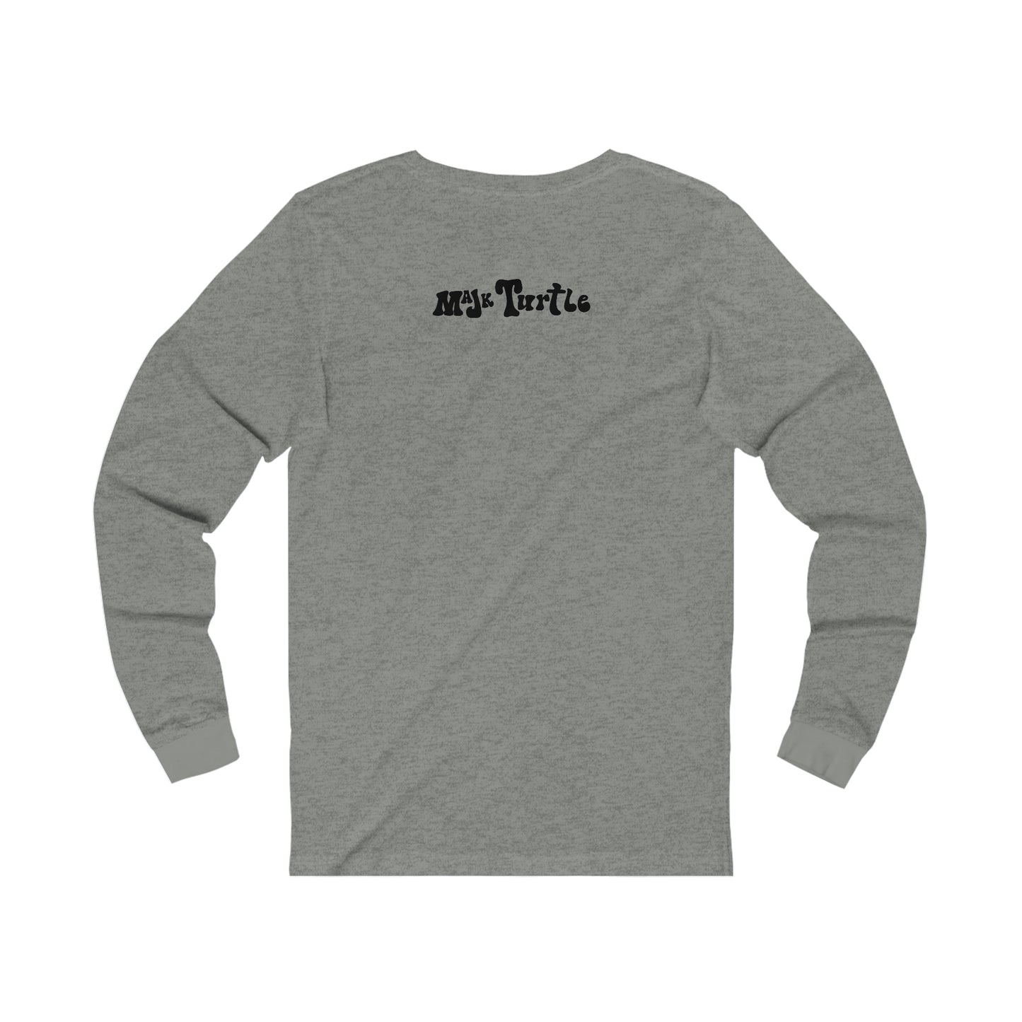 Unisex Jersey Long Sleeve Tee, MaJK Turtle Logo