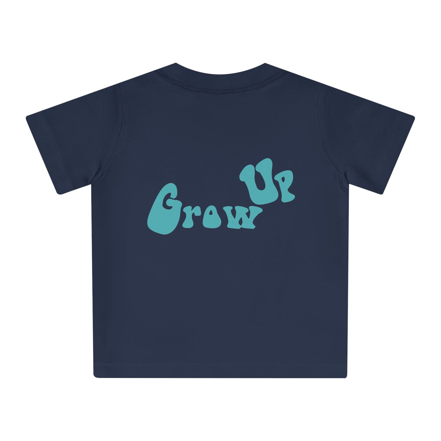 Baby T-Shirt "Evolving" w/ unilateral shoulder snaps