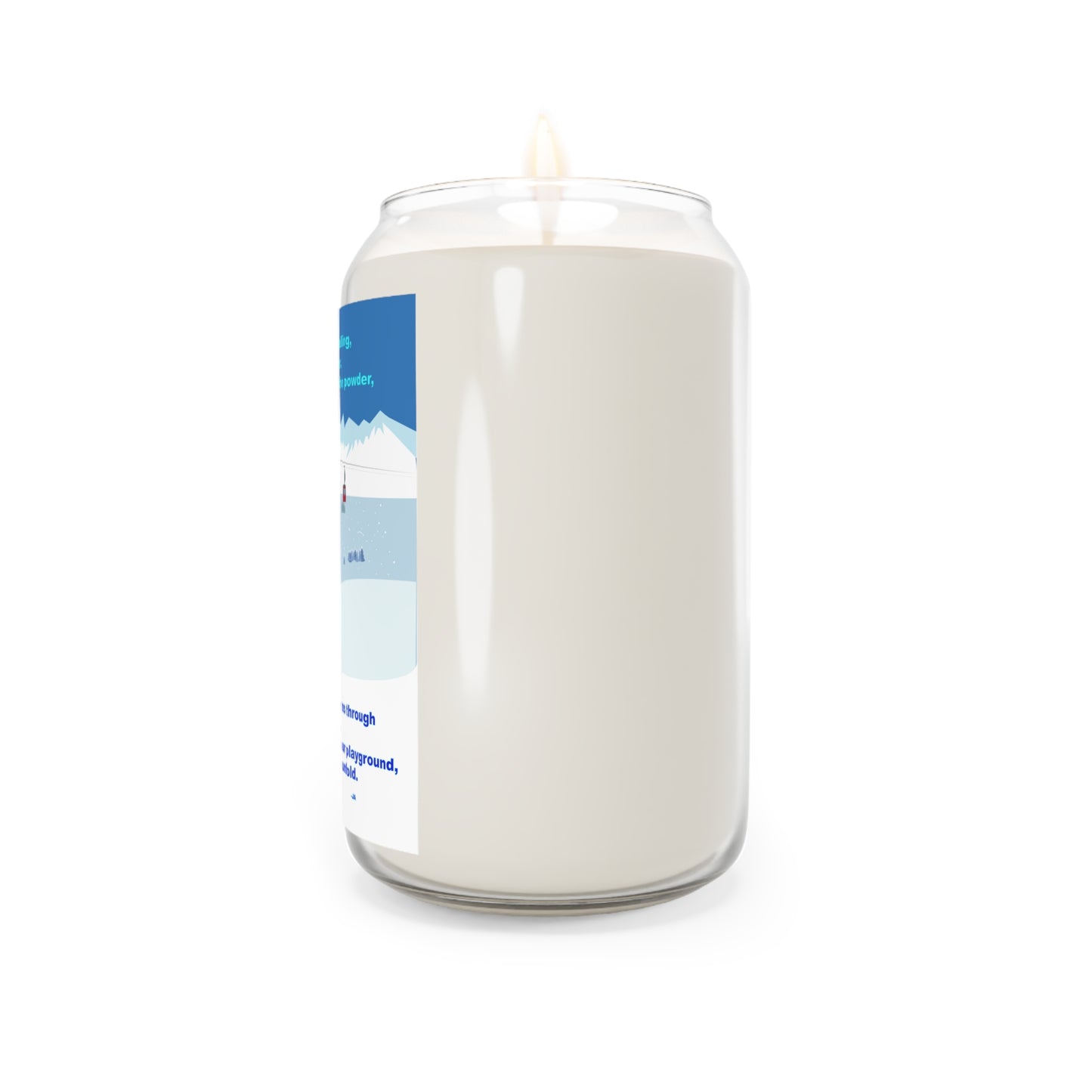 Scented Candle, 13.75oz "The Mountain's Are Calling!" (Comfort Spice scent)