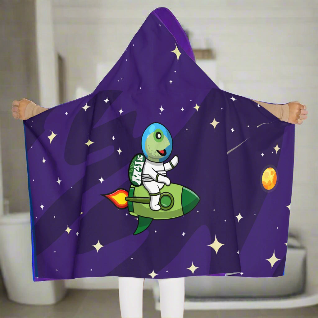 Kid's Hooded Towel- "Nebula"
