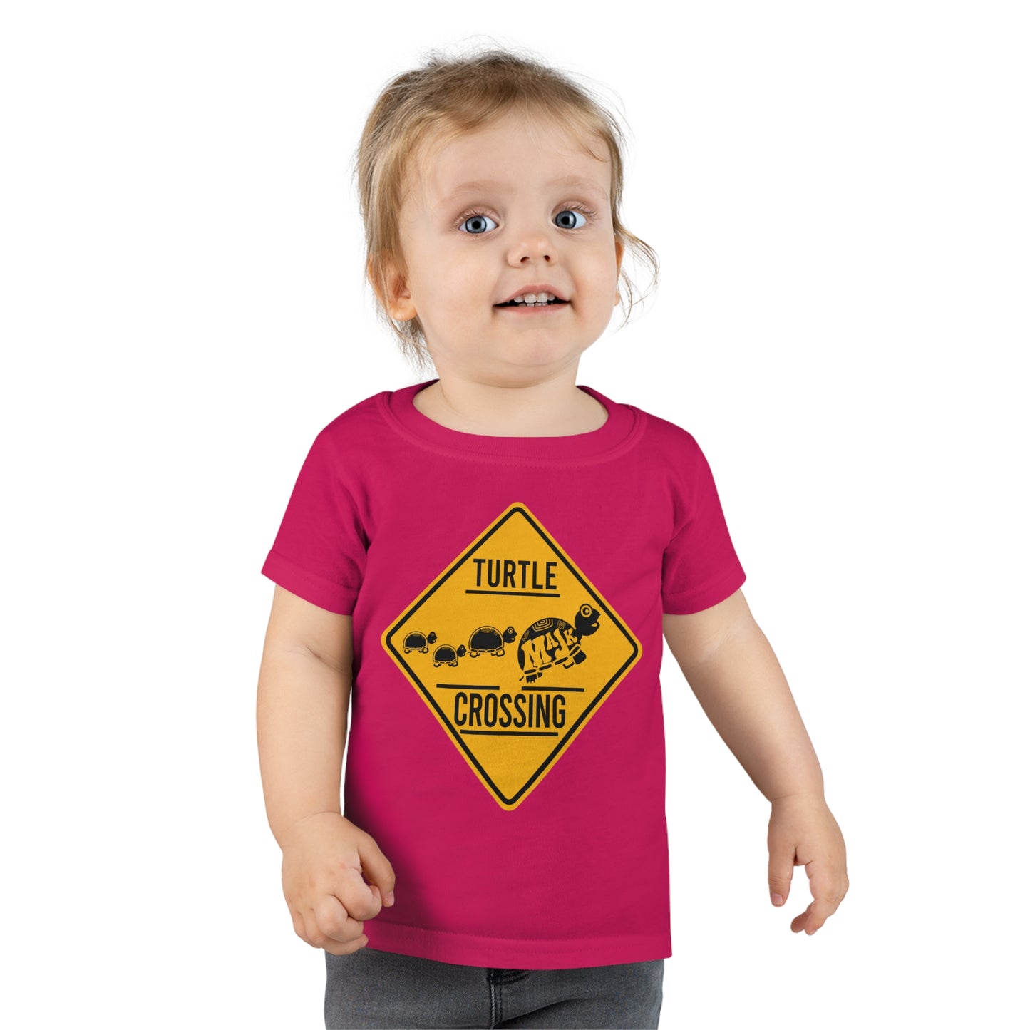 Toddler T-shirt "Turtle Crossing"