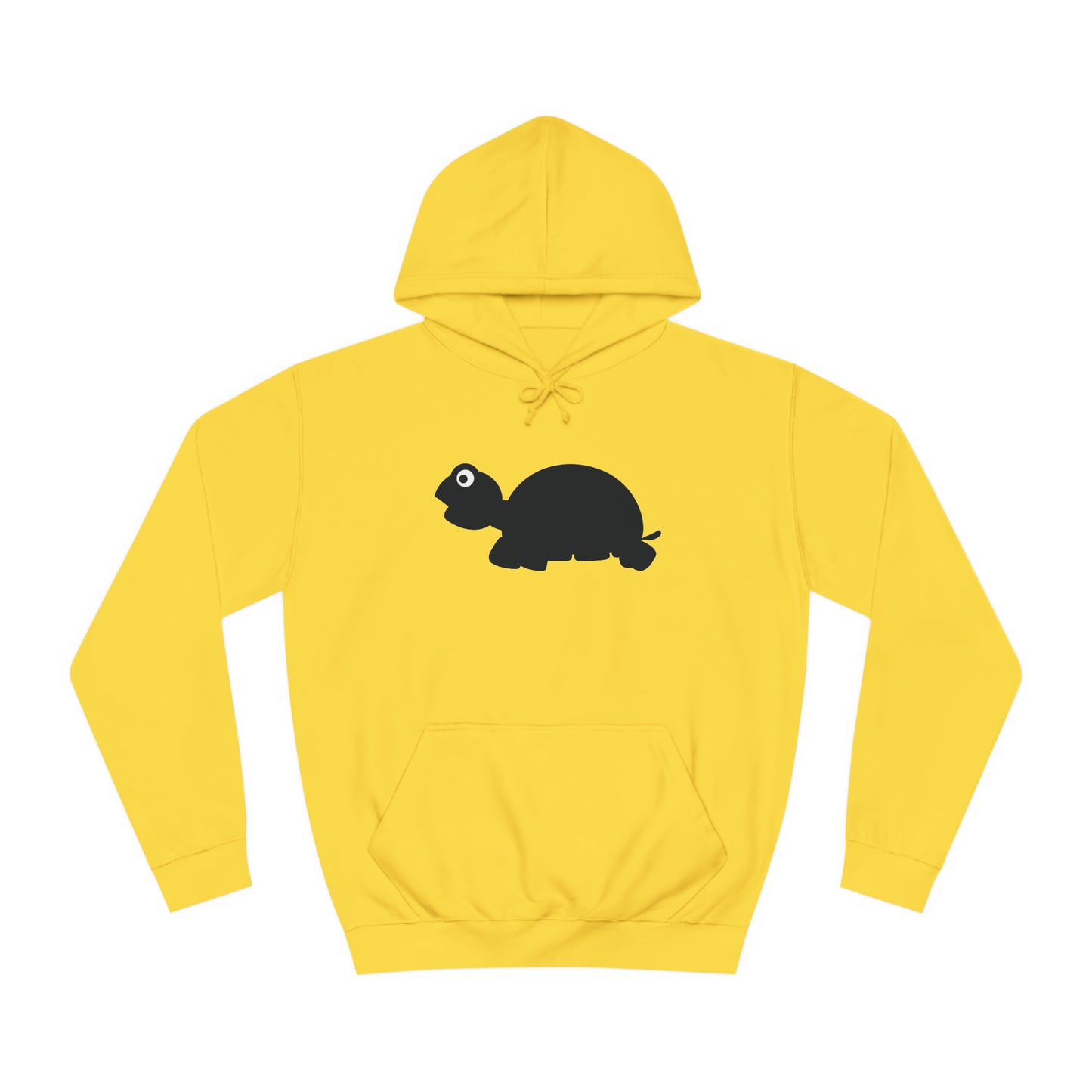 Unisex College Hoodie, MaJk, Black, Silhouette