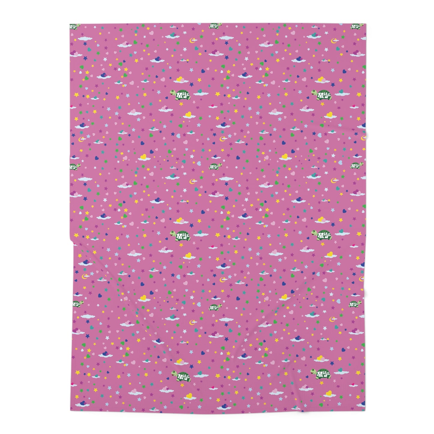 Baby Swaddle Blanket- "Sweet Dreams Little One" (Lt. Pink)