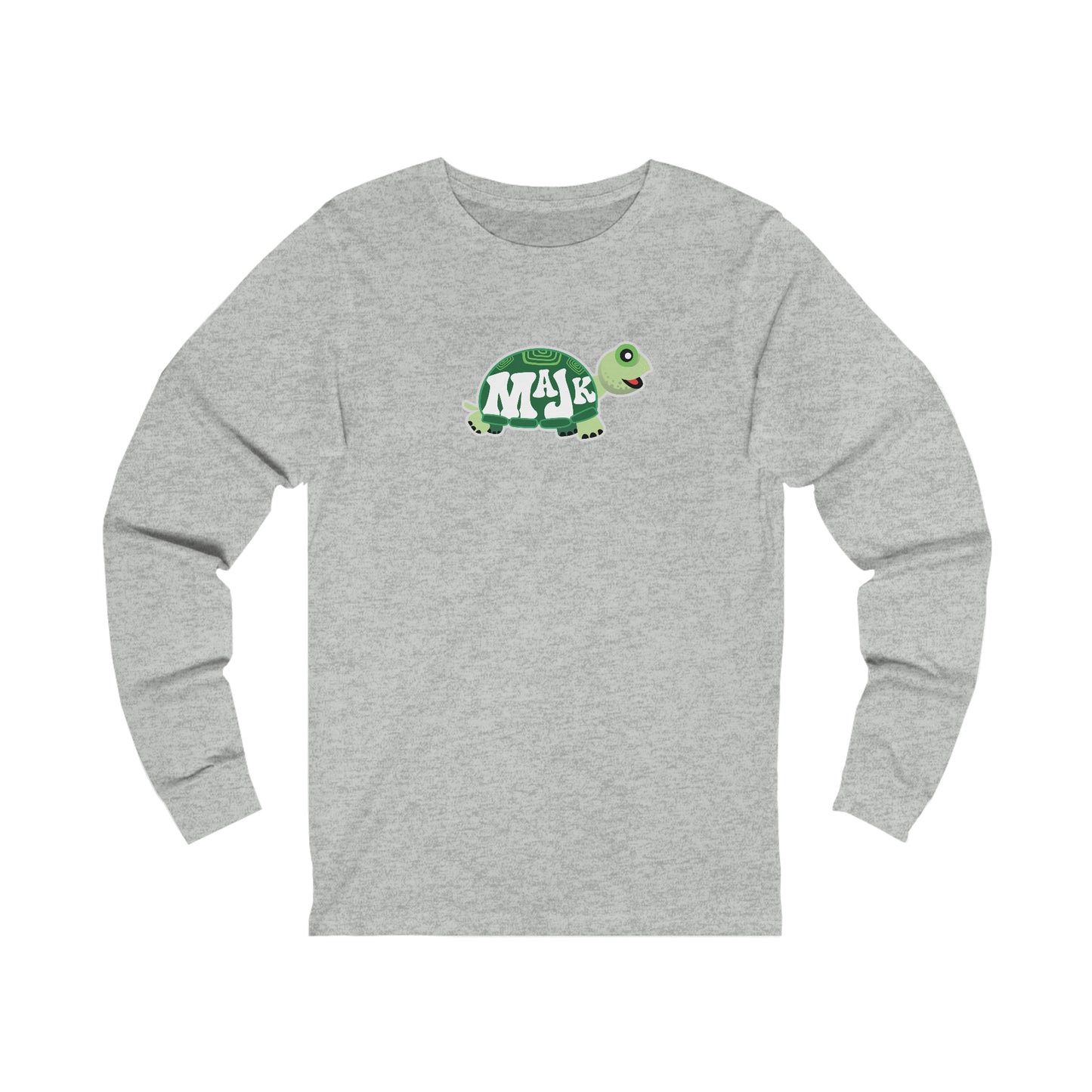 Unisex Jersey Long Sleeve Tee, MaJK Turtle Logo