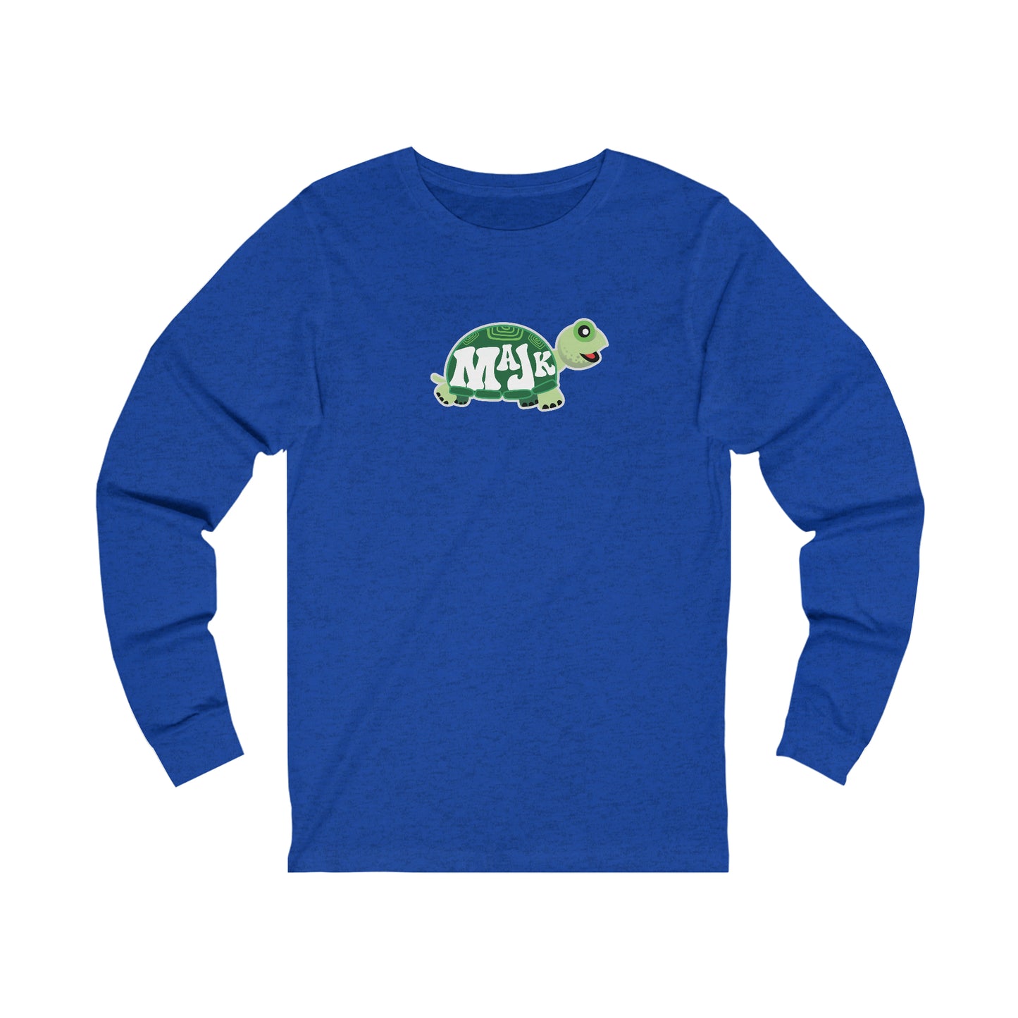 Unisex Jersey Long Sleeve Tee, MaJK Turtle Logo